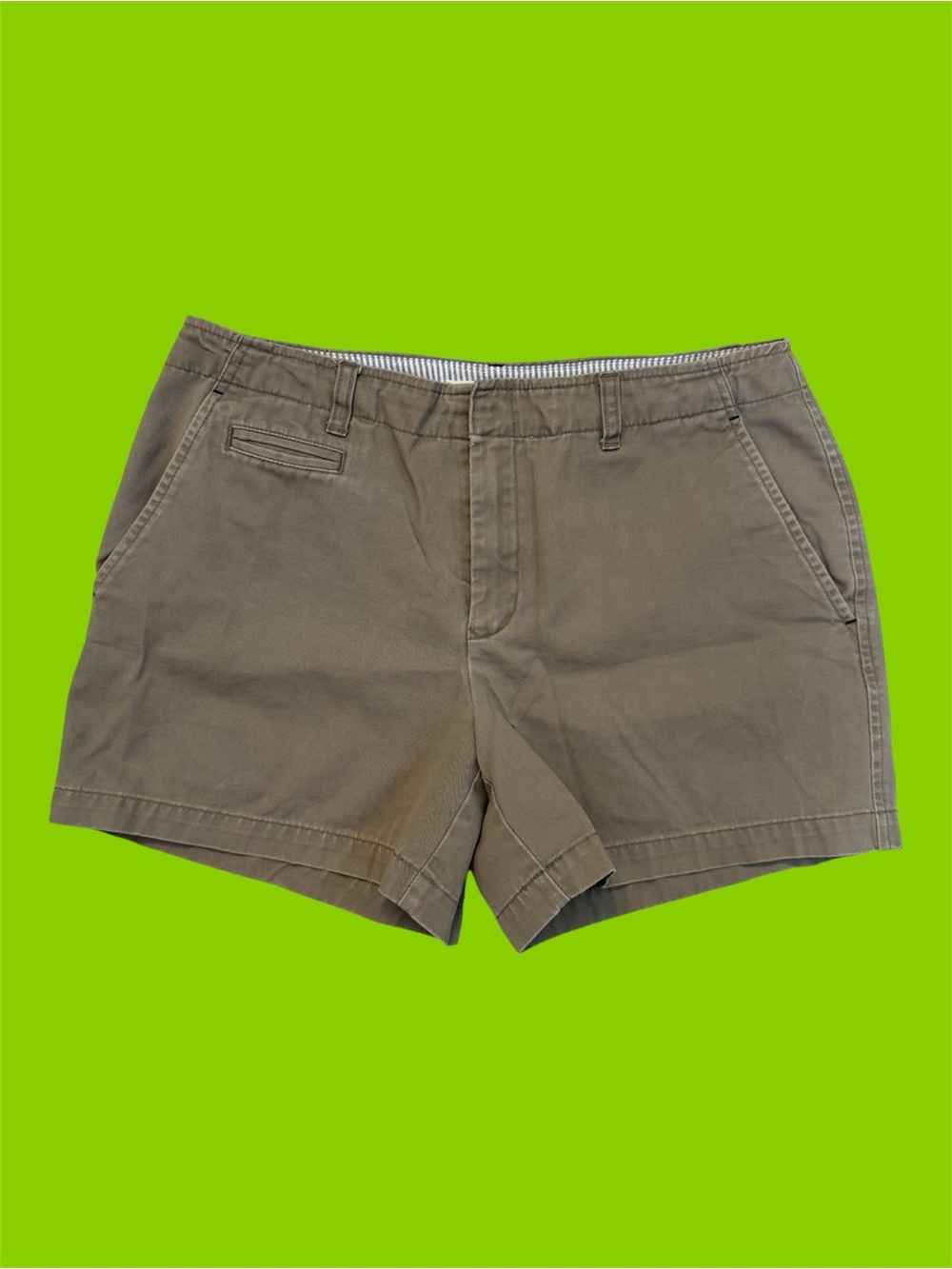 Tommy Hilfiger Y2K Olive Chino Shorts